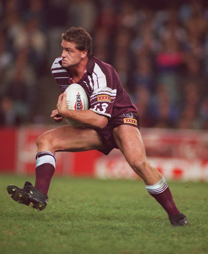 Donning maroon. Photo: NRL Images