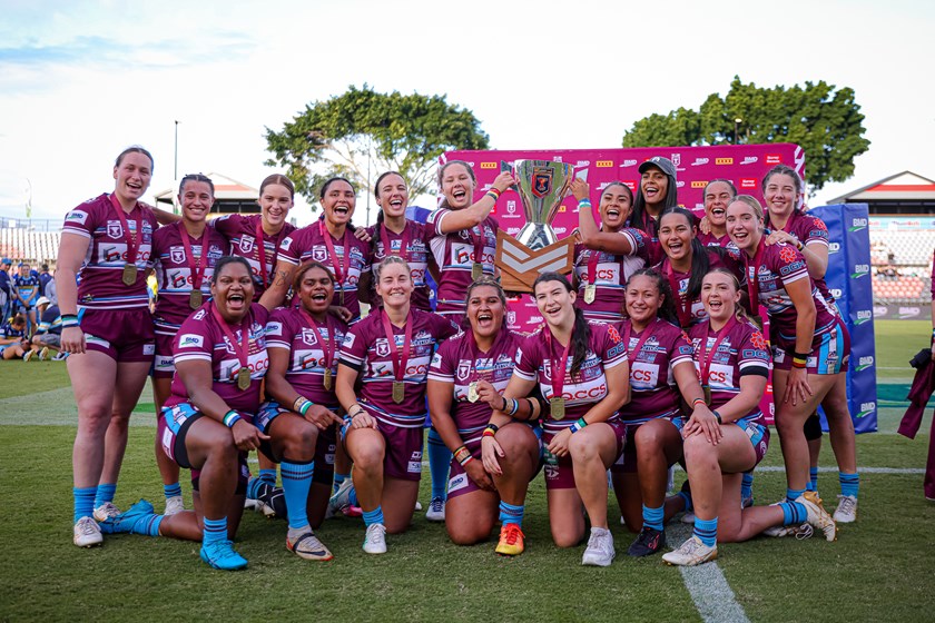 The 2024 BMD Premiership premiers, Mackay Cutters. Photo: Erick Lucero/QRL