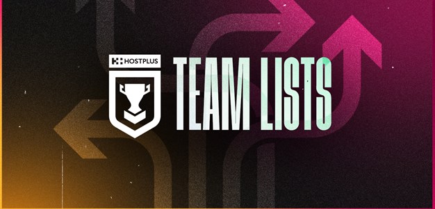Round 14 Hostplus Cup team lists