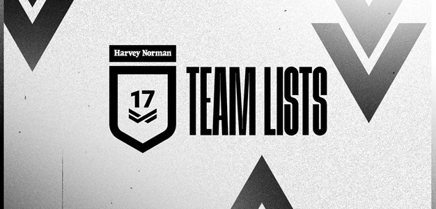 Round 2 Harvey Norman Under 17 team lists