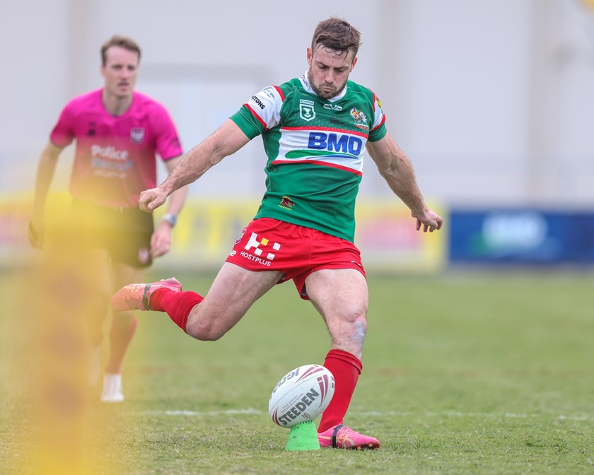 Playing for Wynnum Manly this year. Photo: Dylan Parker/QRL