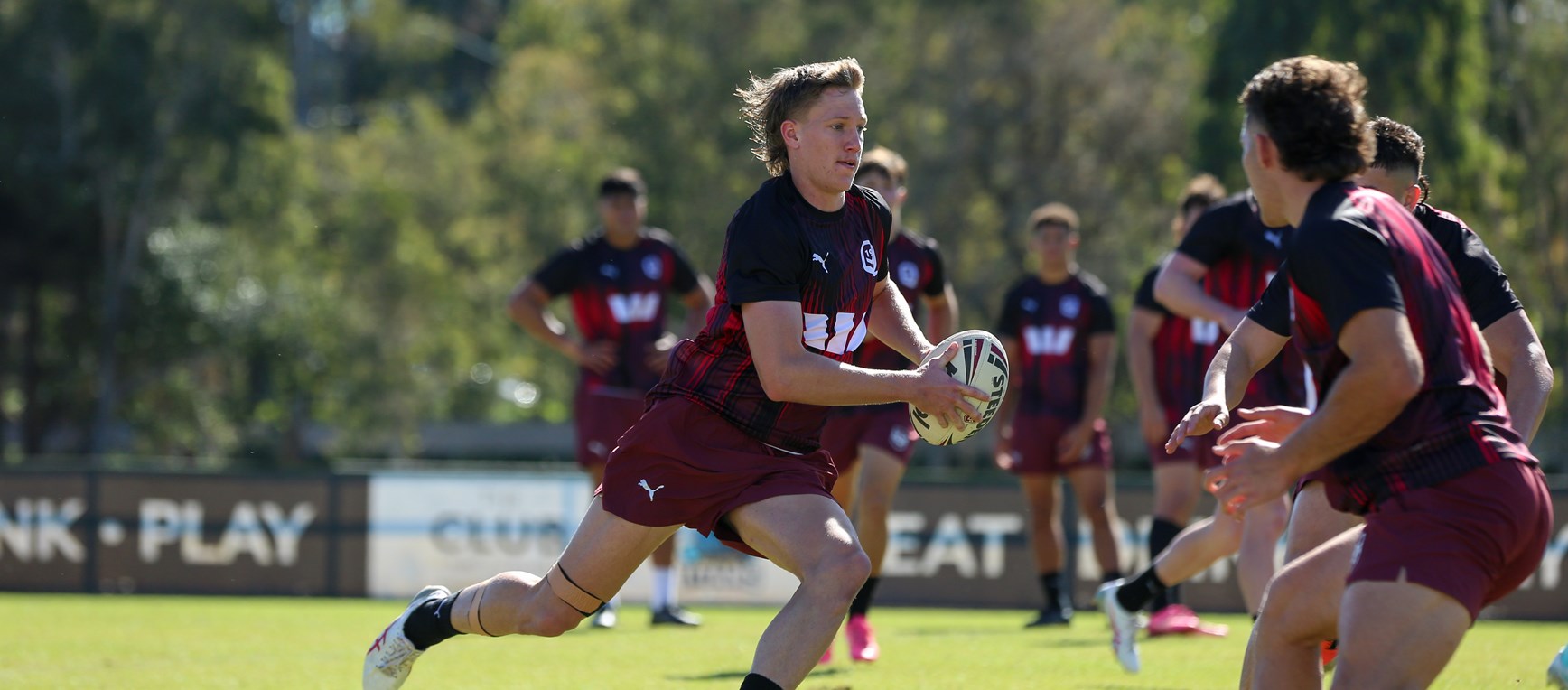 In pictures: Te'o puts Queensland Under 19s through their paces