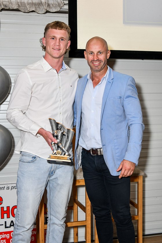 TRL under 19s best and fairest, Jake Self. Photo: Contributed/QRL