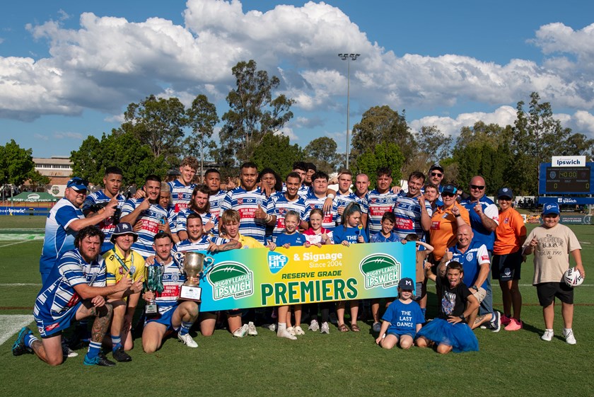 Brothers' premiership winning reserve grade team. Photo: Bruce Clayton Photography