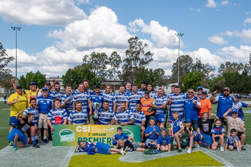 Brothers premiership winning Volunteers Cup C grade team. Photo: Bruce Clayton Photography