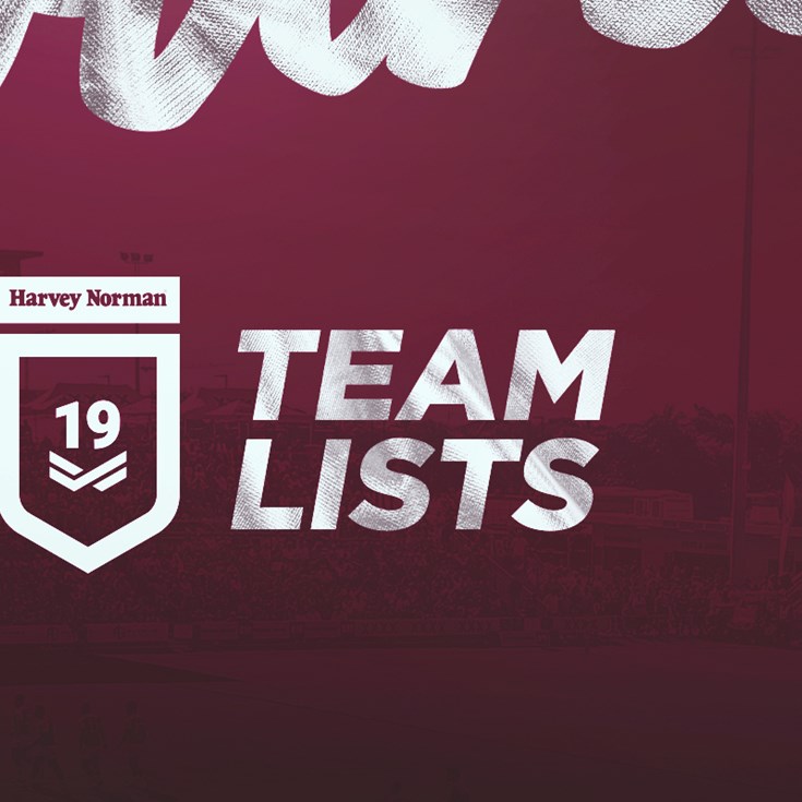 Round 3 Harvey Norman Under 19 team lists