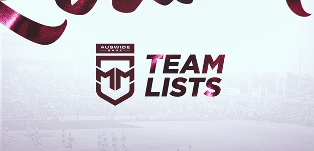 Round 2 Auswide Bank Mal Meninga Cup team lists