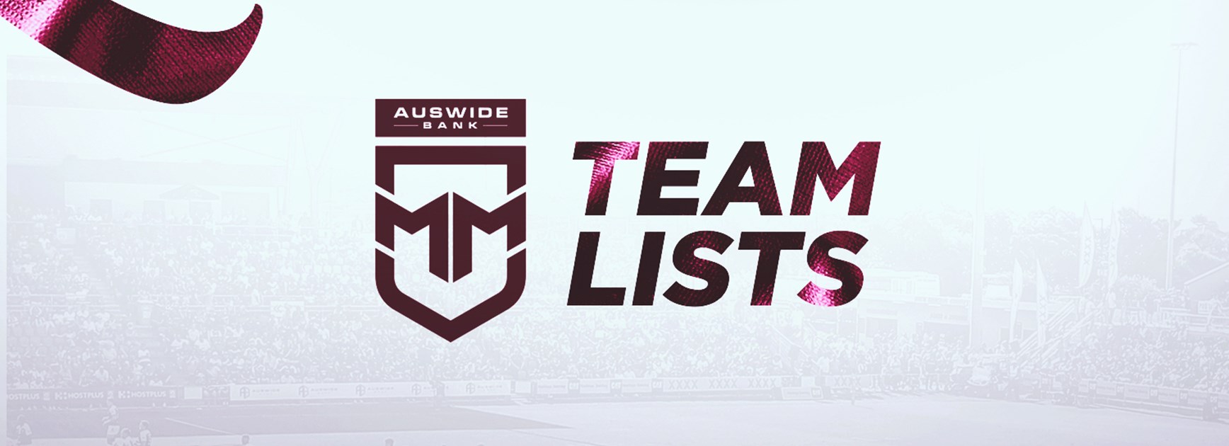 Round 2 Auswide Bank Mal Meninga Cup team lists