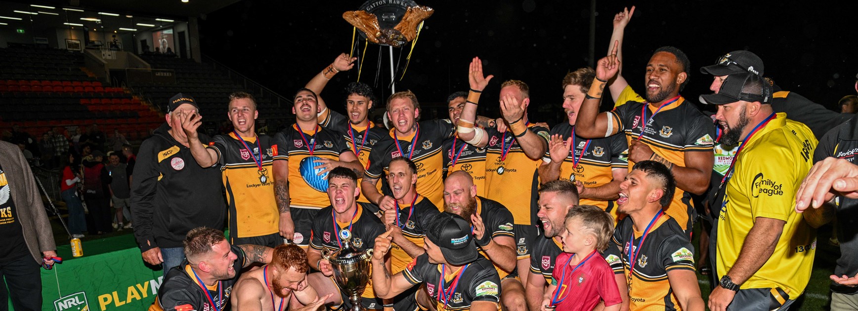 Toowoomba Rugby League grand finals: Hawks take men's title in extra time