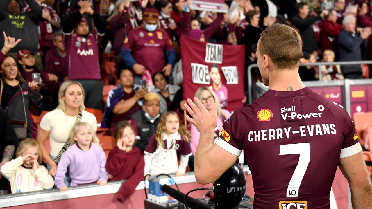 State of Origin: QLD Maroons captain Daly Cherry-Evans shuts down