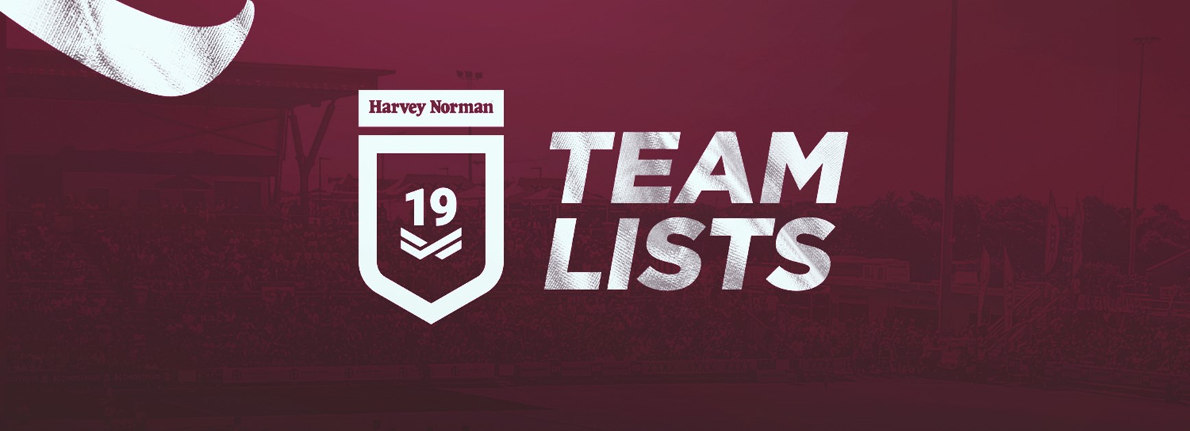 Round 2 Harvey Norman Under 19 team lists
