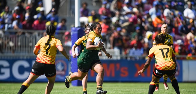 Revell-Blair, Mafi score as Australian Women beat PNG