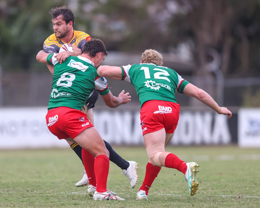 Geraghty in action. Photo: Dylan Parker/QRL