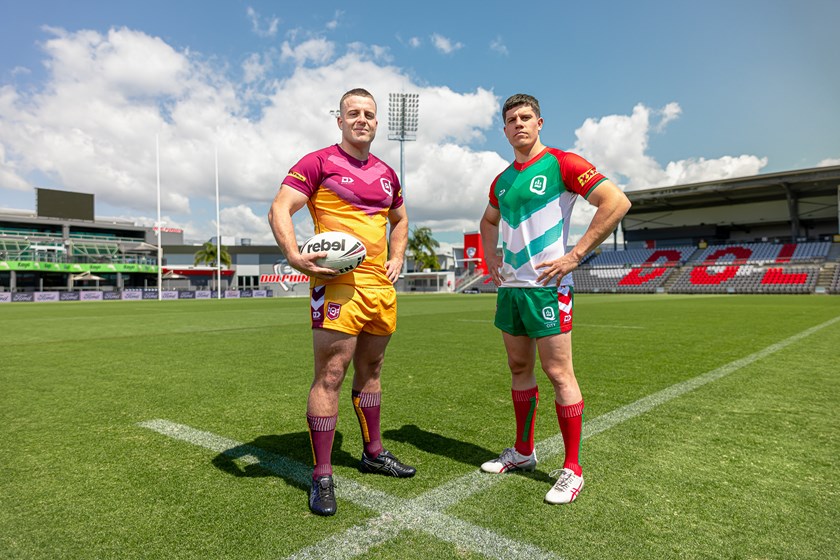 Blake Mara (Country) and Sam Collins (City). Photo: Erick Lucero/QRL