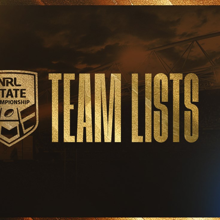 NRL State Championship team lists