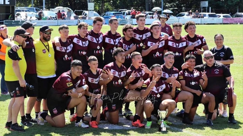 Moreton Bay Raiders 2022 Under 16 Div 1 premiers.