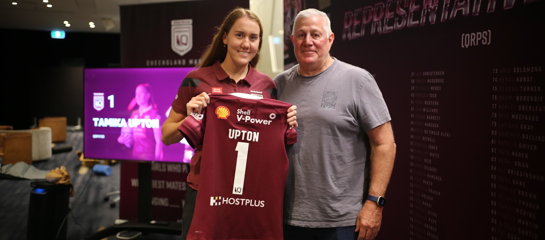 In pictures: Maroons Game I jersey presentation