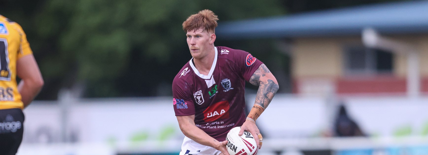 Hamilton in action for the Bears. Photo: Dylan Parker/QRL