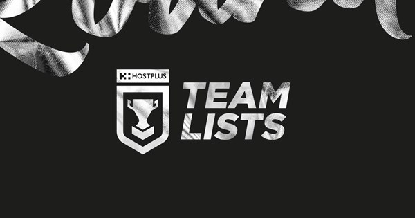 Round 10 Hostplus Cup team lists