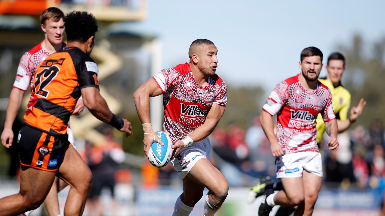 Redcliffe Dolphins - Jamil Hopoate in our Anzac Day jersey that we are  wearing against the Ipswich Jets today #wearethedolphins #intrustsupercup