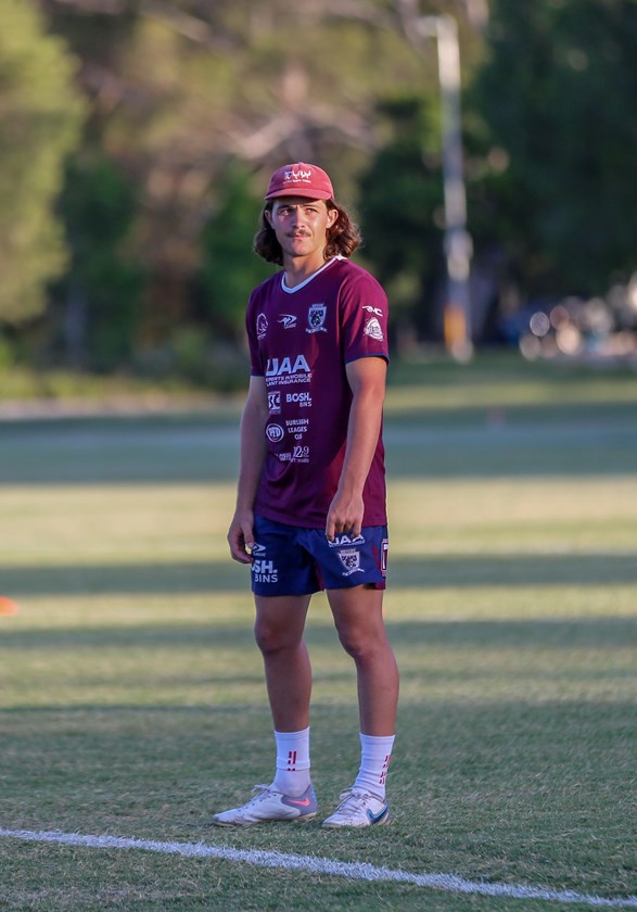 McConnell in pre-season Hostplus Cup training. Photo: Rikki-Lee Arnold/QRL