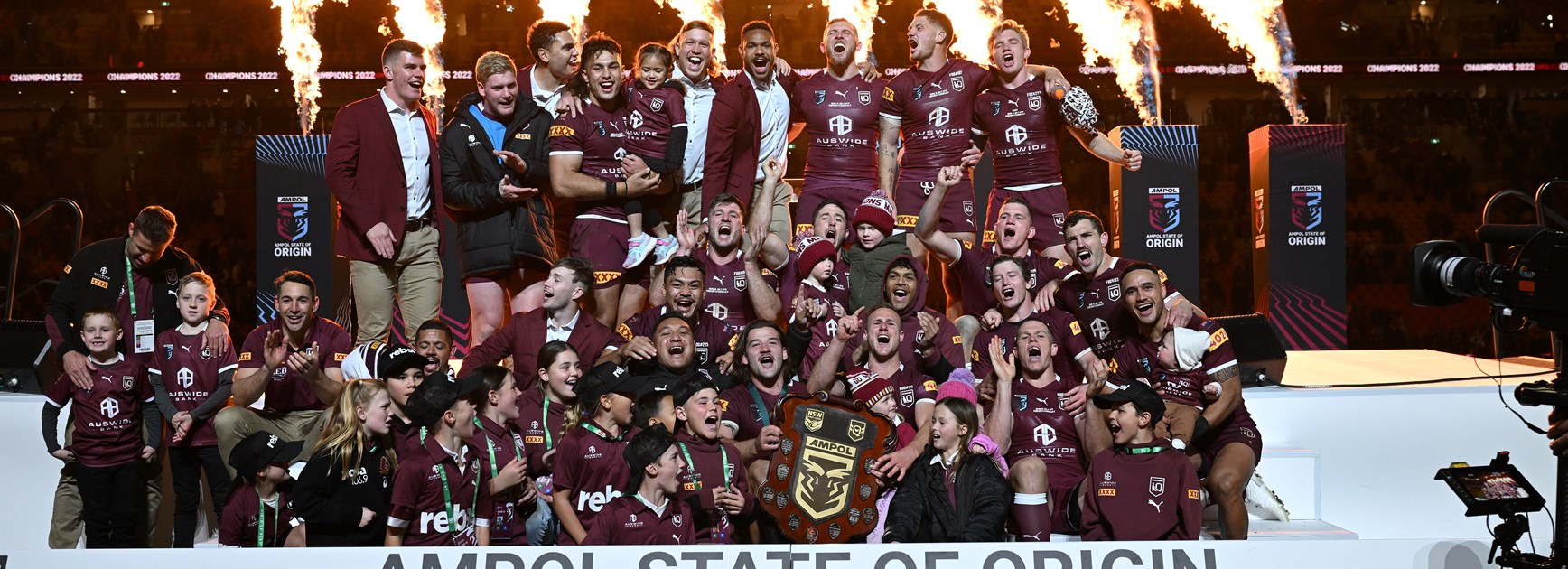 Maroons named Queensland’s premier sporting team