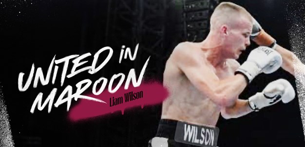 United in maroon: Liam Wilson