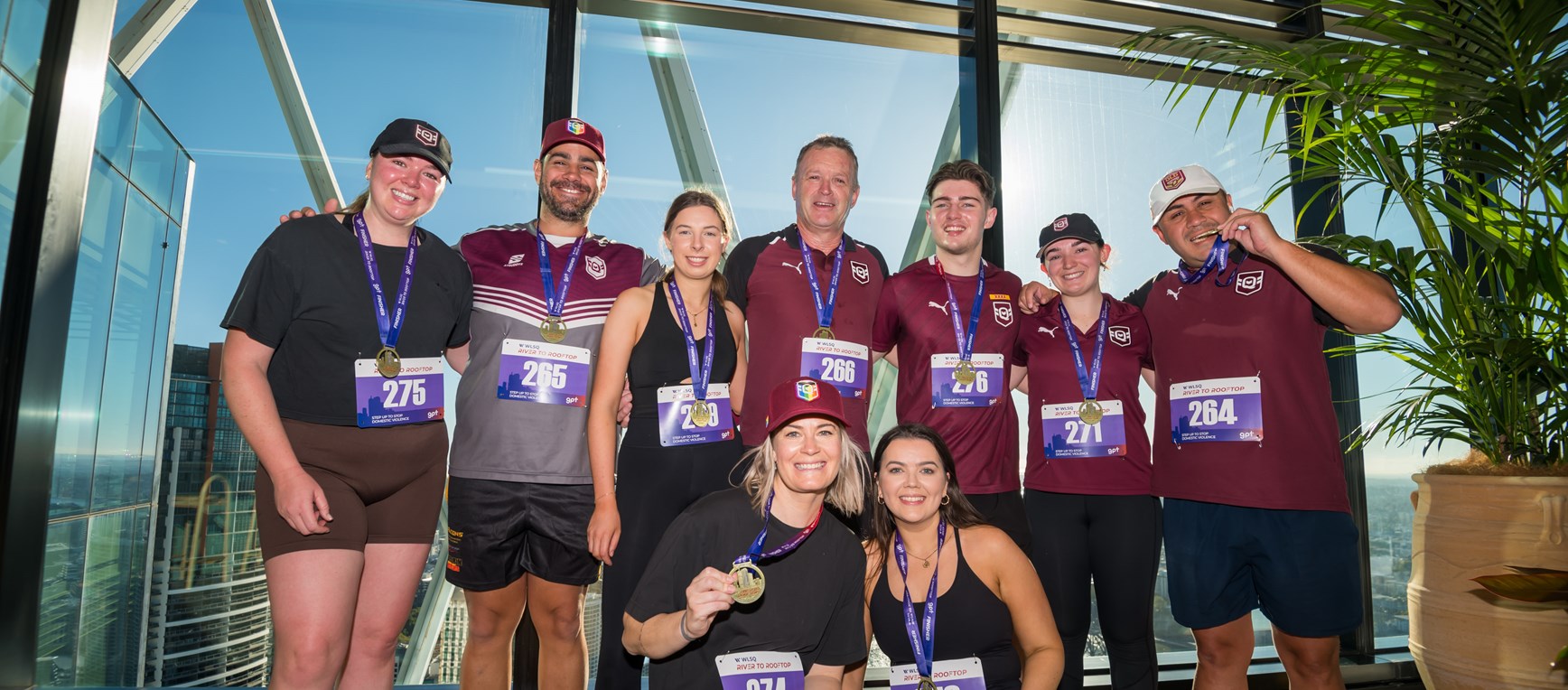 In pictures: QRL step up to stop domestic violence