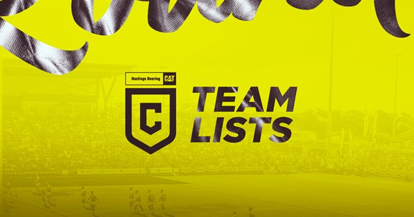 Round 5 Hastings Deering Colts team lists