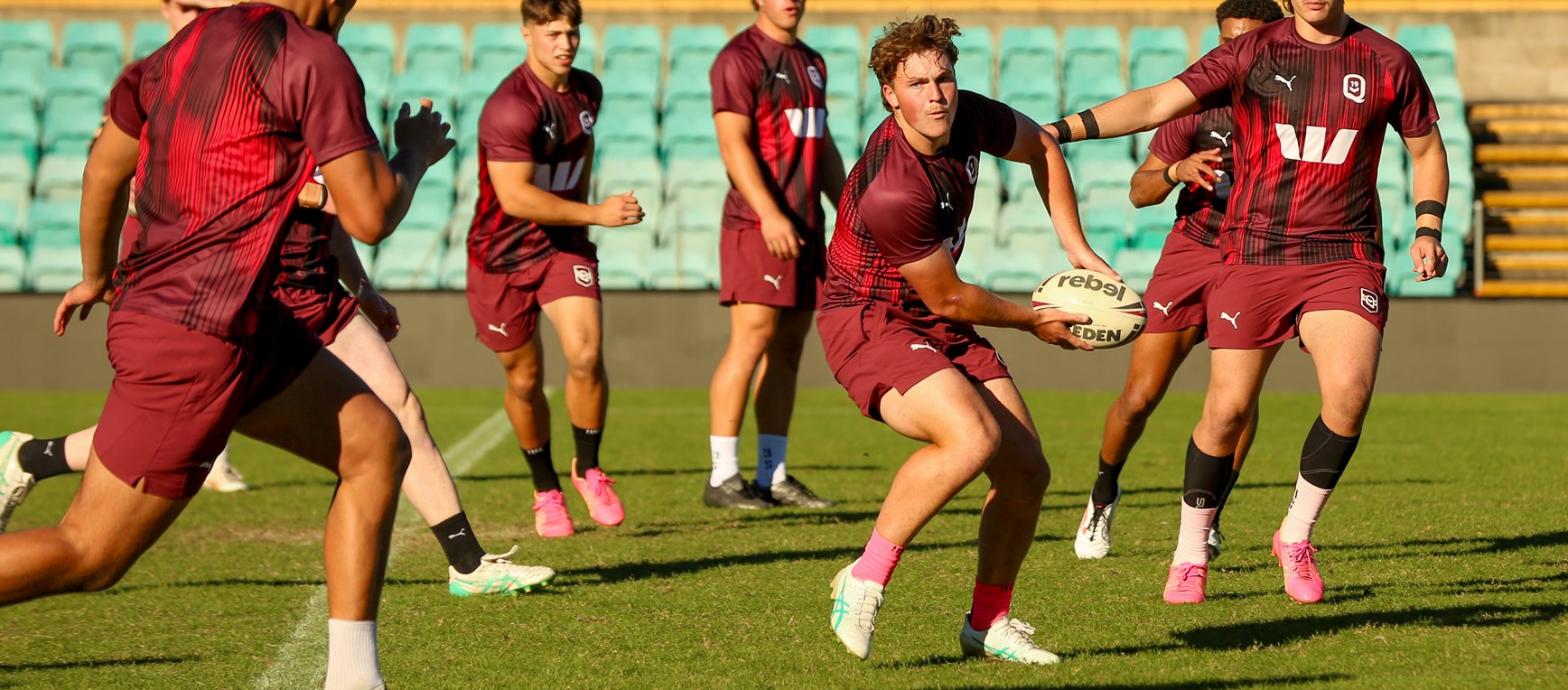 In pictures: Queensland Under 19 boys' captain's run