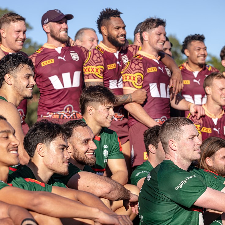 In pictures: Wynnum Manly help Maroons prep for decider