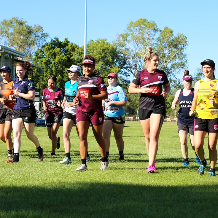 In pictures: Young players impress at Emerald BHP Talent ID clinic