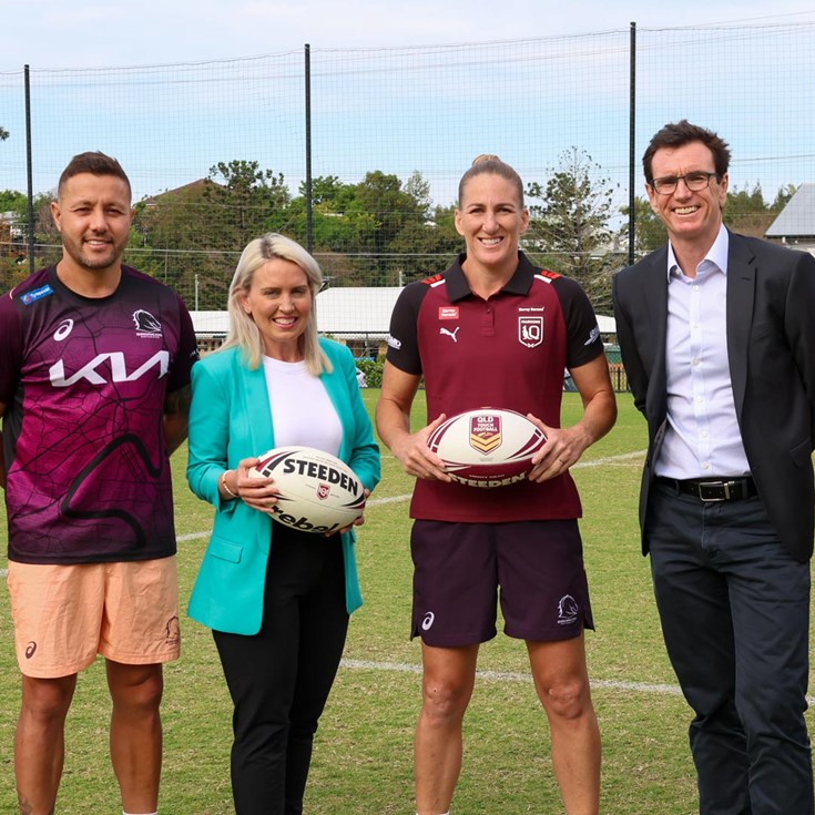 State bodies forge strategic partnership to grow rugby league and touch football