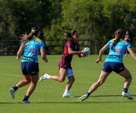 In pictures: Prep underway for Queensland Under 19 girls