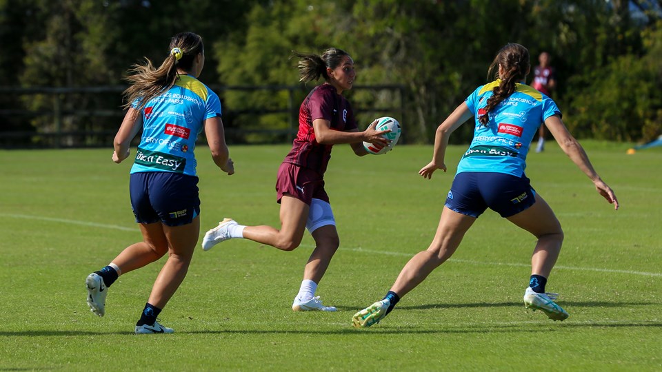 In pictures: Prep underway for Queensland Under 19 girls