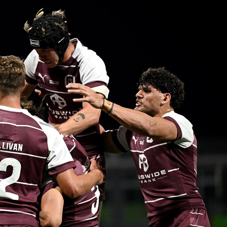 Queensland Under 19 men valiant in 32-14 defeat