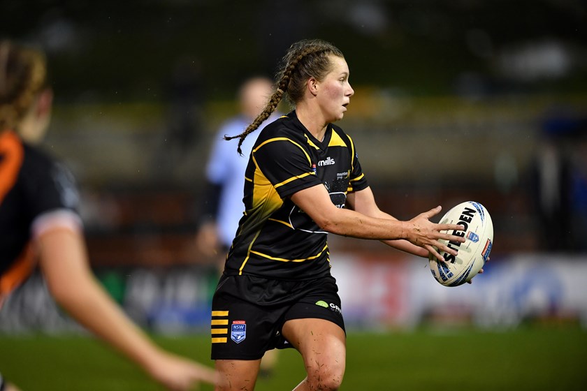 Tilly Power in action for Mounties in 2022. Photo: Gregg Porteous/NRL