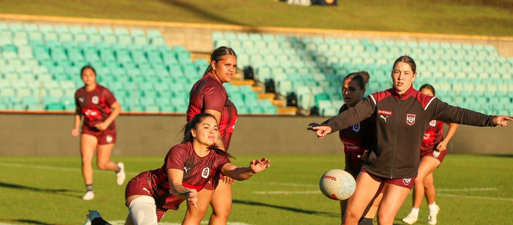 In pictures: Queensland Under 19 girls' captains run