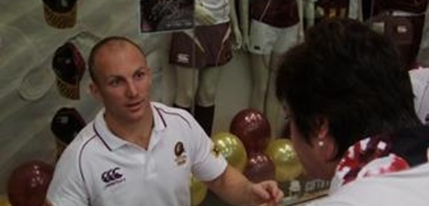 Maroons Fan Signing