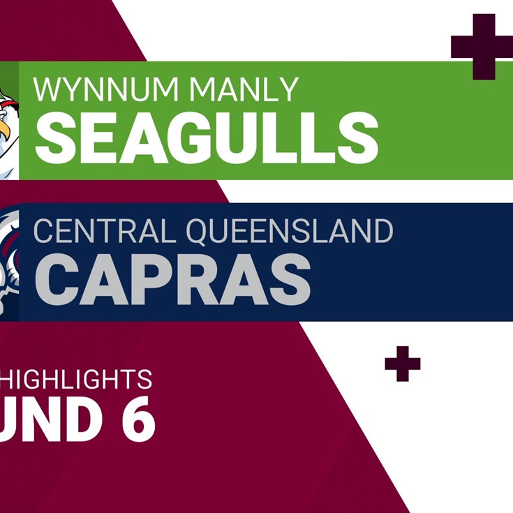 Round 6 highlights: Wynnum Manly v Capras