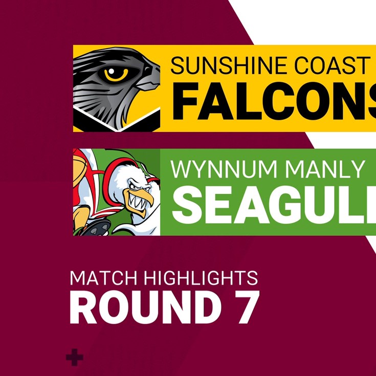 Round 7 highlights: Sunshine Coast v Wynnum Manly