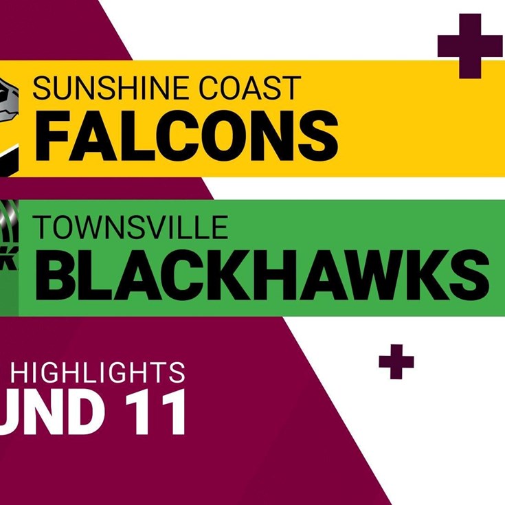 Round 11 highlights: Falcons v Blackhawks