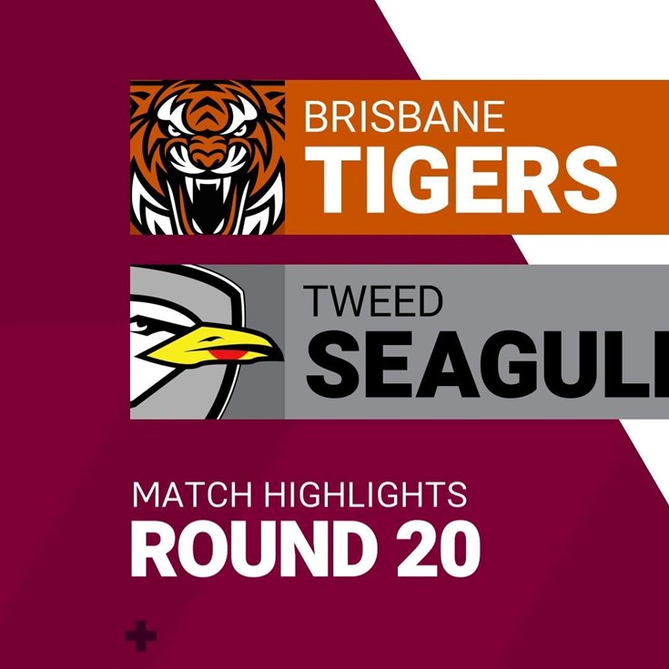 Round 20 highlights: Brisbane Tigers v Tweed Seagulls