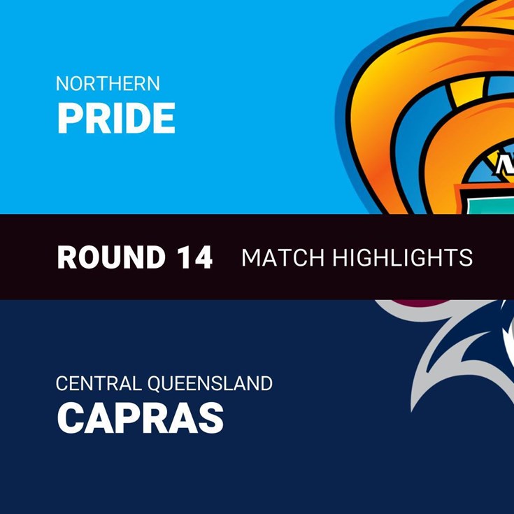 Round 14 feature game highlights: Pride v Capras