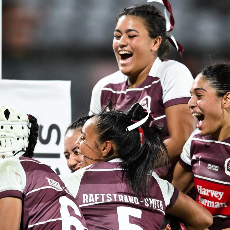 Match highlights: Women’s State of Origin Under 19s