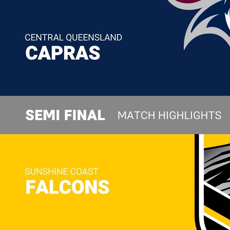 Finals Week 2 highlights: Capras v Falcons