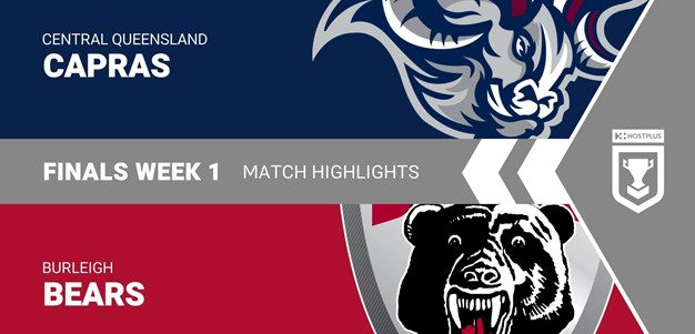 Finals Week 1 highlights: Capras v Bears