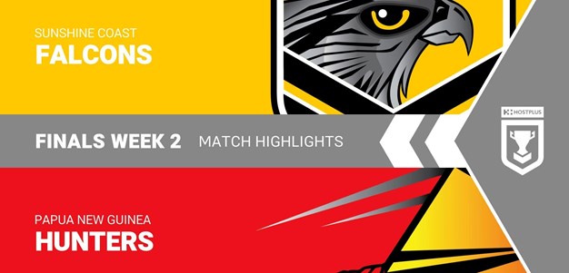 Finals Week 2 highlights: Falcons v Hunters