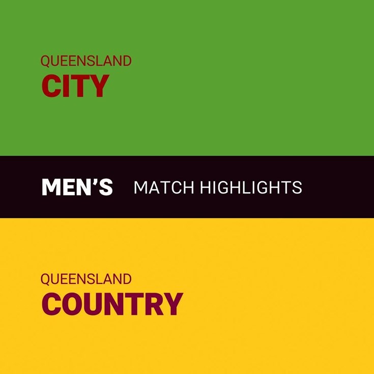 Match highlights: Men's XXXX City v Country