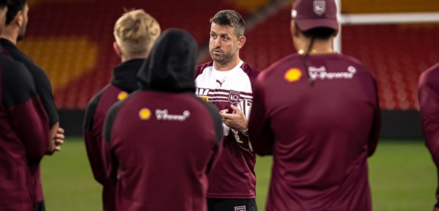 Media conference: Maroons assistant coach Josh Hannay